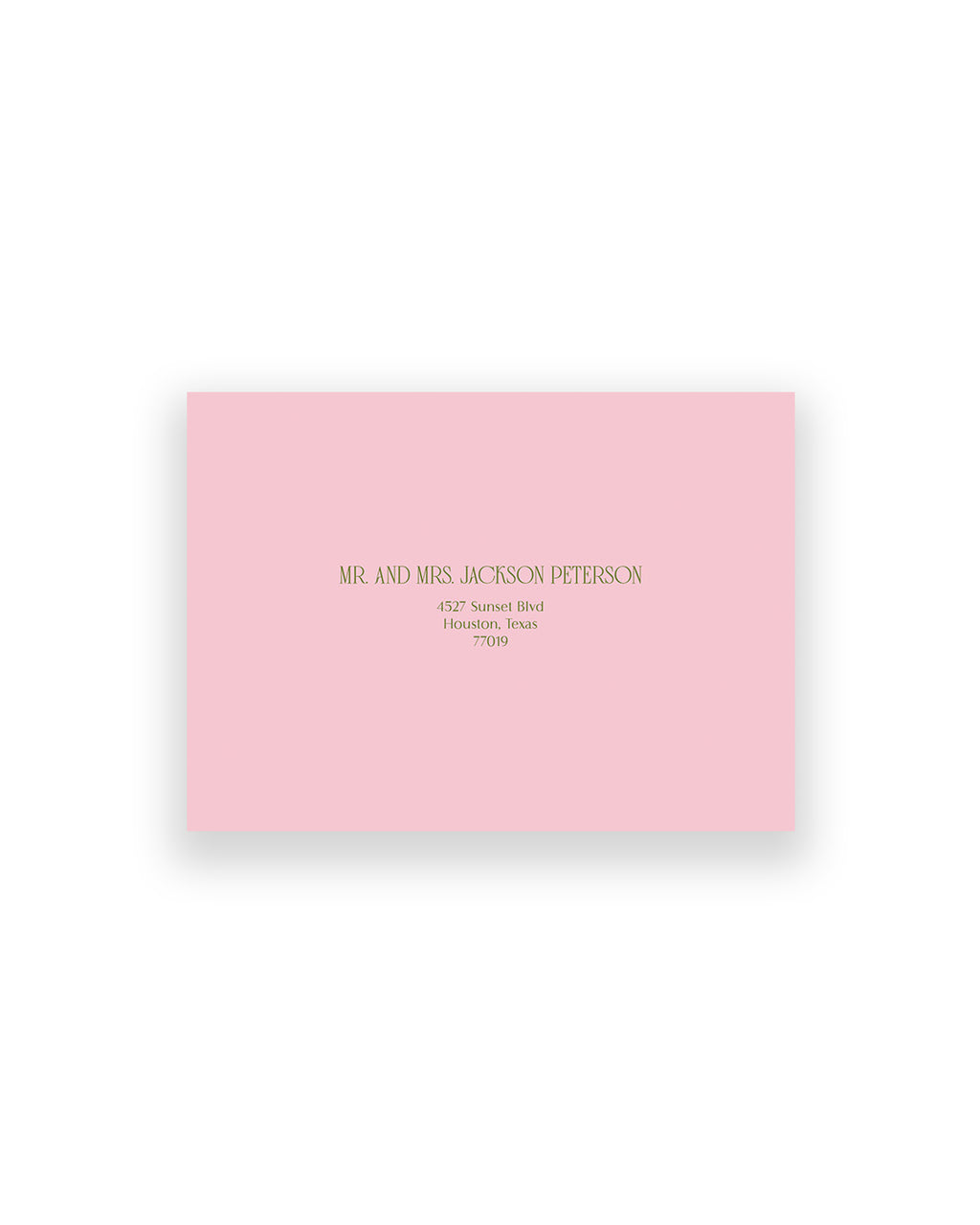 Holly Jolly Addressed Envelopes + Liners (A7 - Crest)