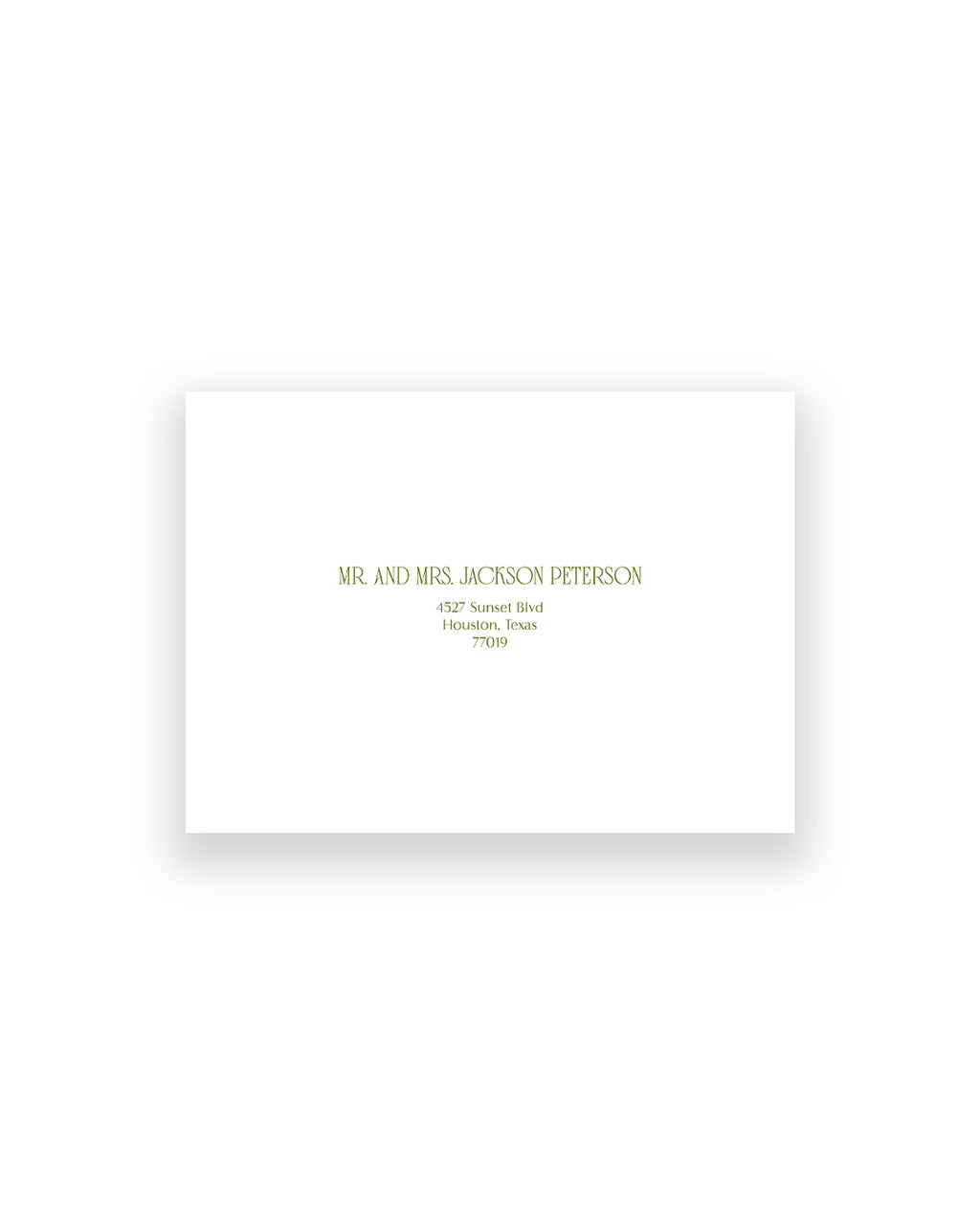 Holly Jolly Addressed Envelopes + Liners (A7 - Pattern)