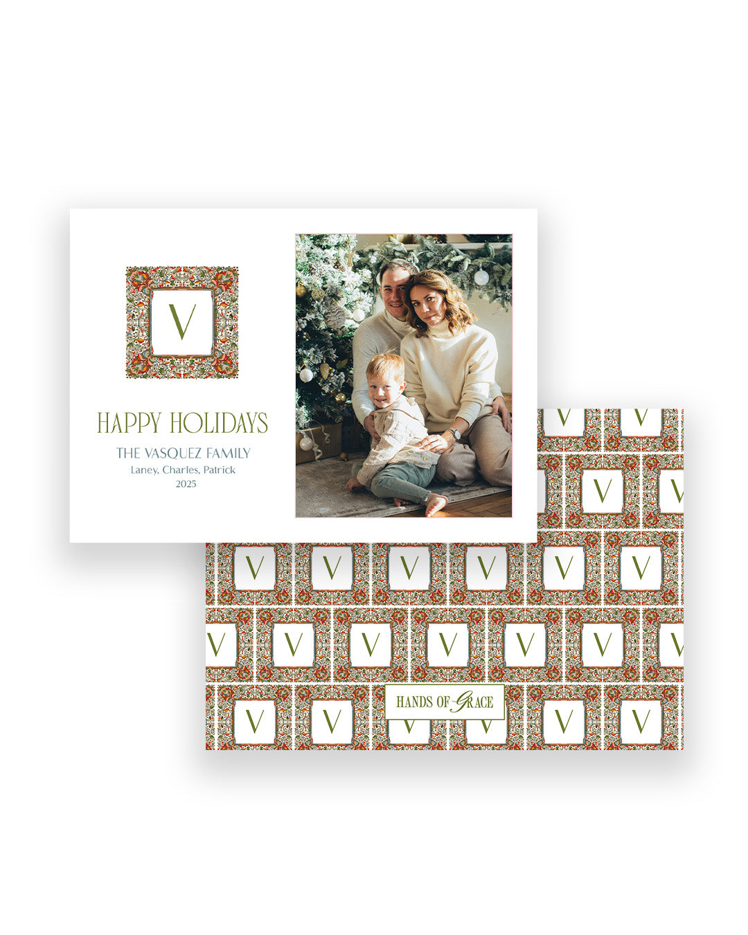 Holly Jolly Landscape Crest