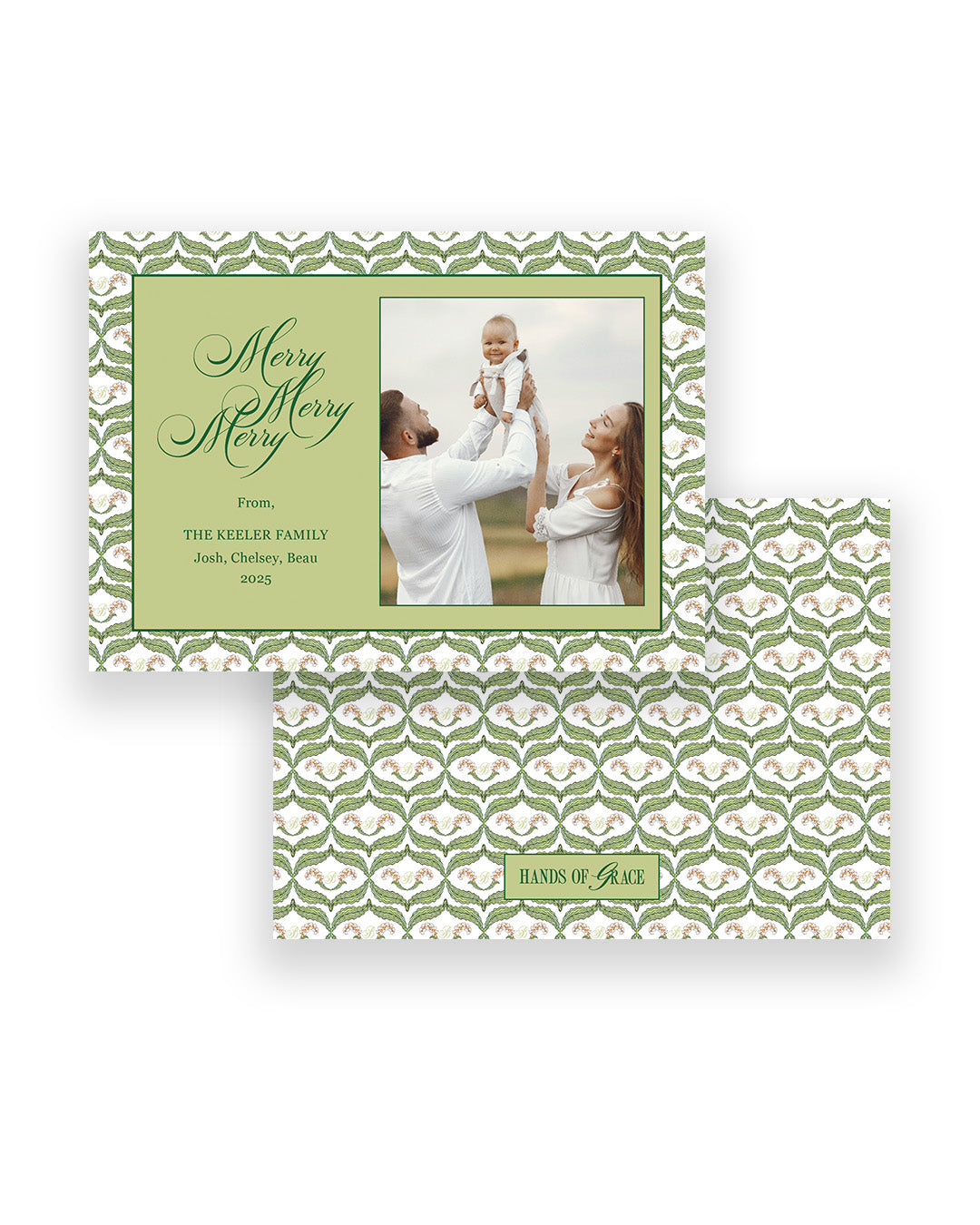 Lily of the Valley Landscape Pattern