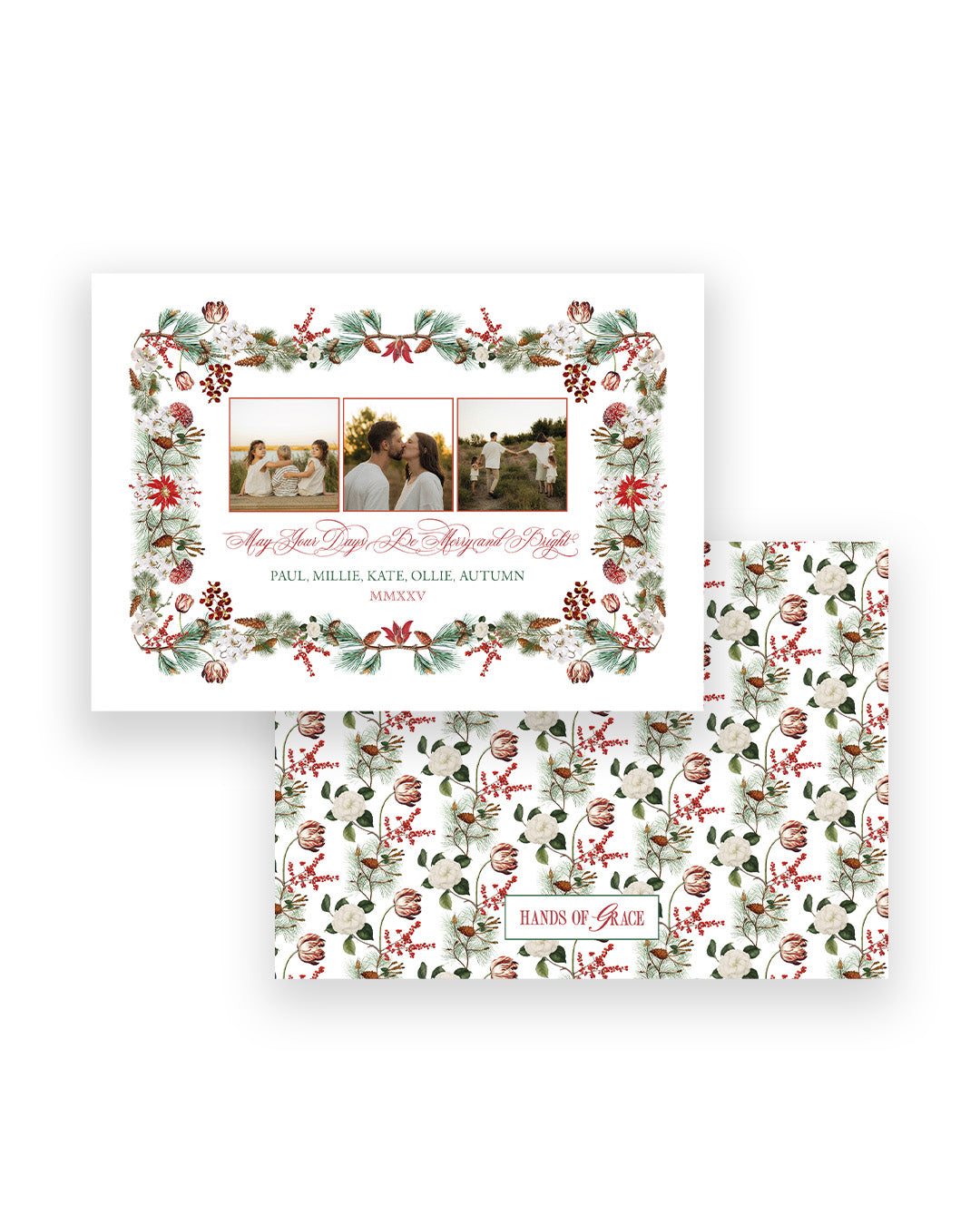 Mistletoe Meadows Landscape Solid (A7)