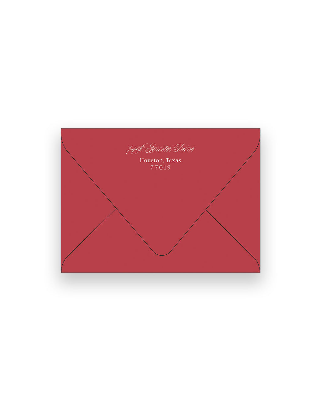 Mistletoe Meadows Addressed Envelopes + Liner (A7)