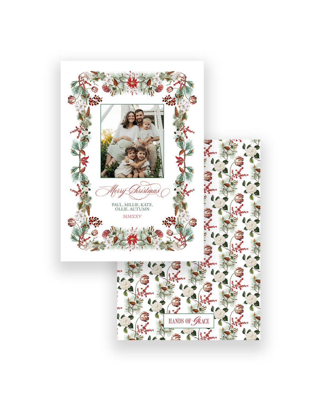 Mistletoe Meadows Portrait Solid (A7)