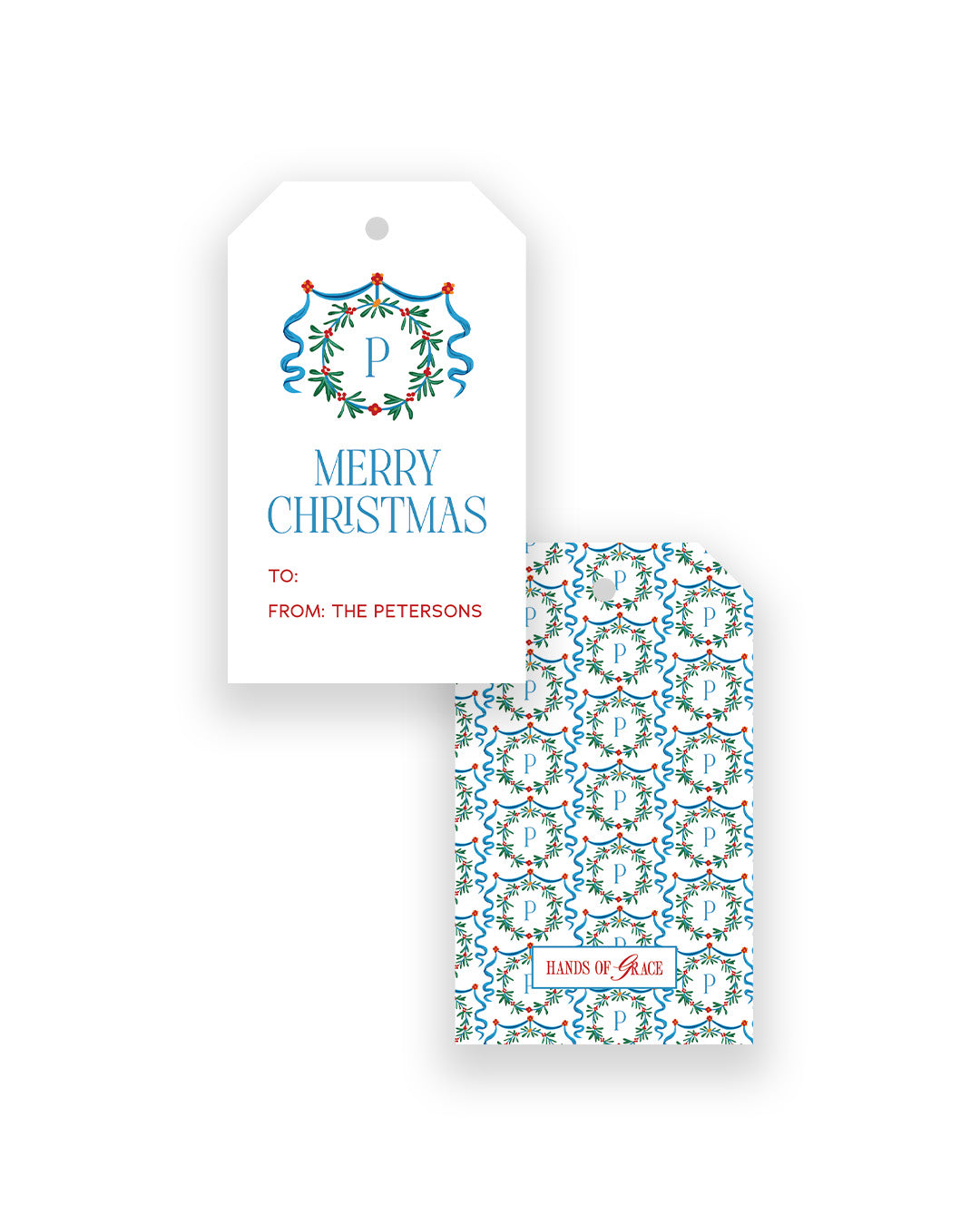 Silent Night Crest Gift Tags