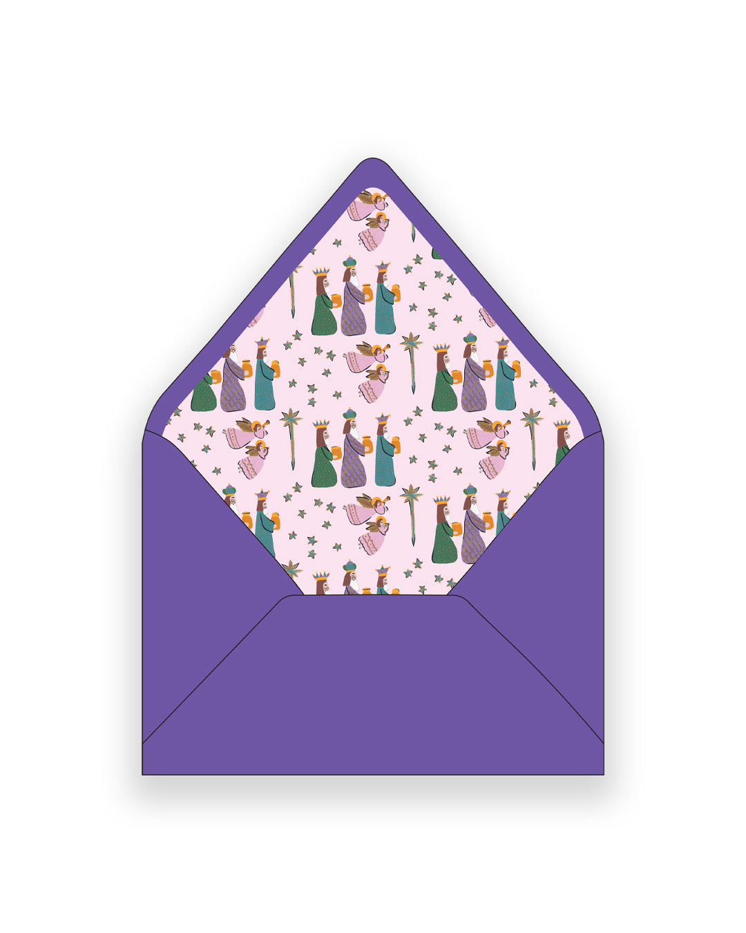 We Thee Kings Addressed Envelopes + Liners