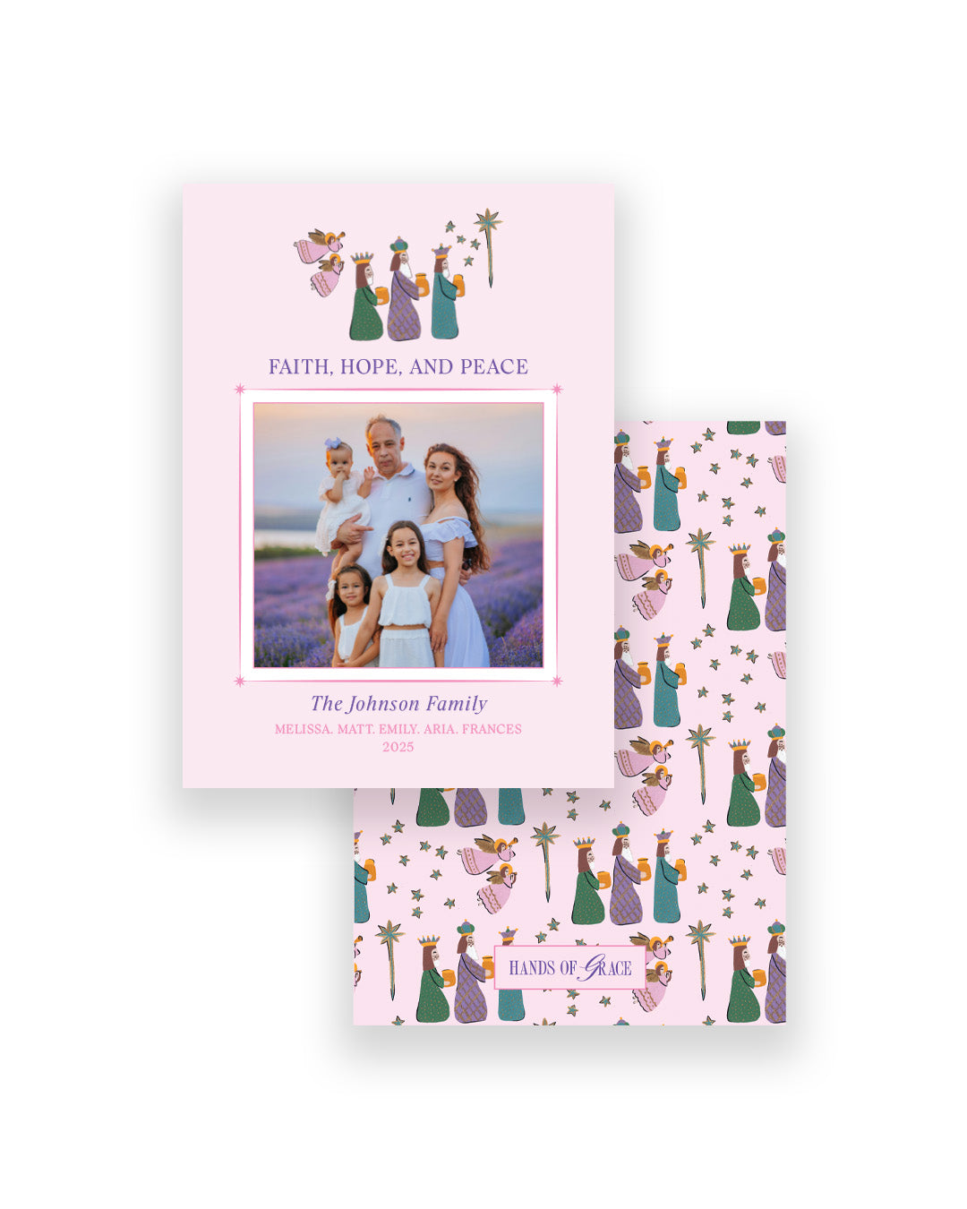 We Thee Kings Portrait Pink